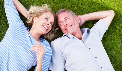 Man and Woman on grass